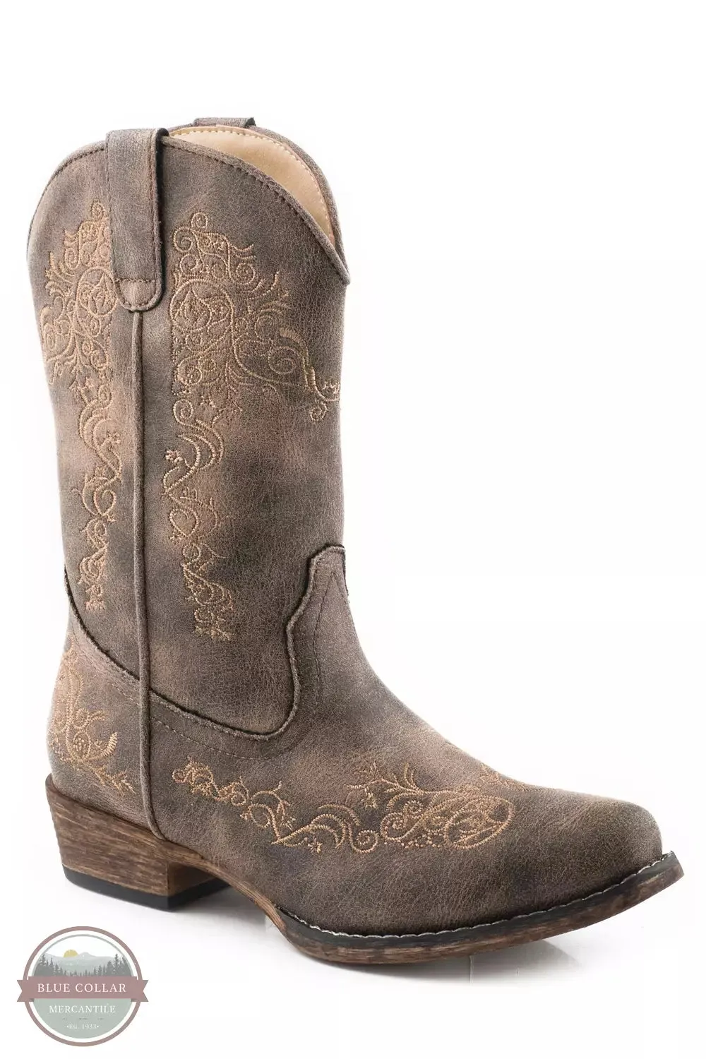 09-018-1566-2494 BR Riley Scroll Western Boots