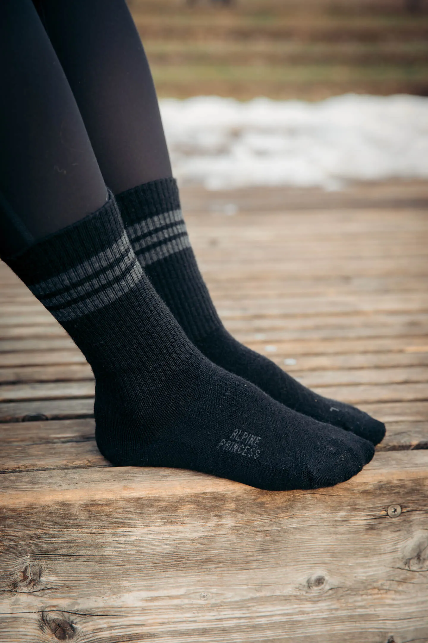 Abisko Merino Socks - Eclipse