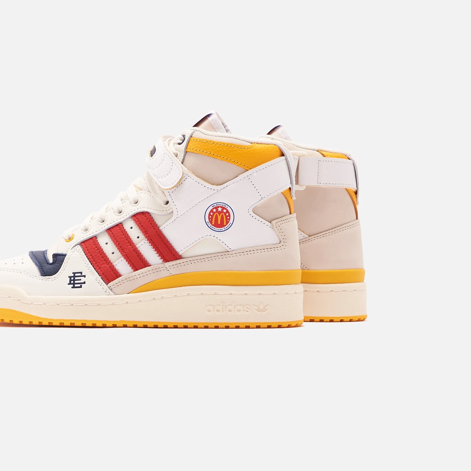 Adidas Forum 84 x Eric Emanuel McDonald's All American High - Cloud White / Bold Gold