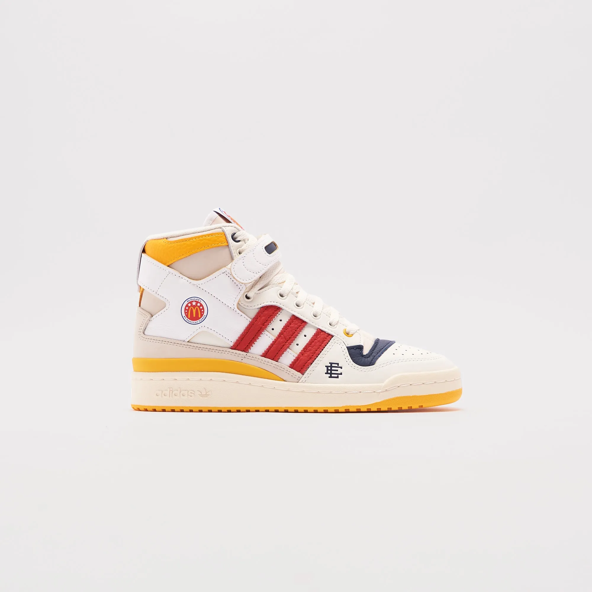 Adidas Forum 84 x Eric Emanuel McDonald's All American High - Cloud White / Bold Gold