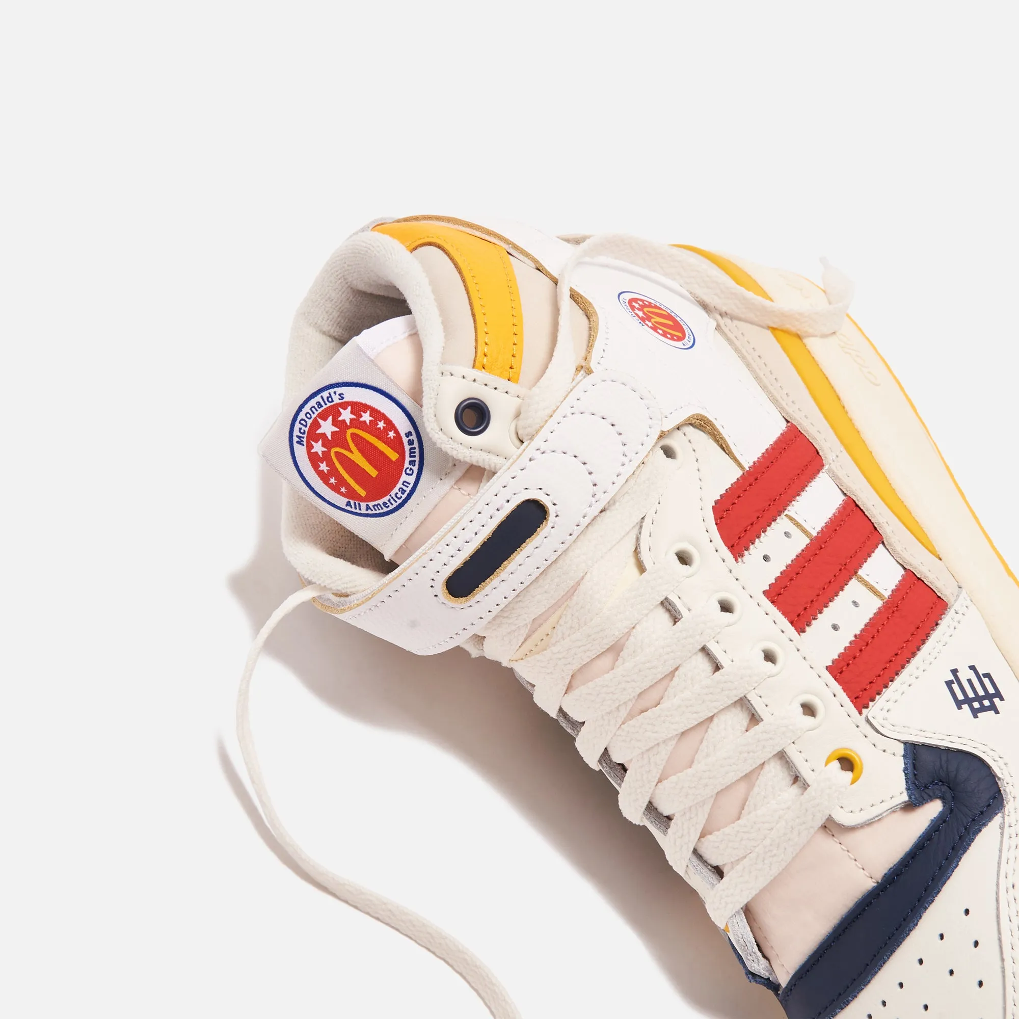 Adidas Forum 84 x Eric Emanuel McDonald's All American High - Cloud White / Bold Gold