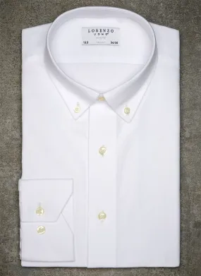 Alexander in White Oxford Shirt