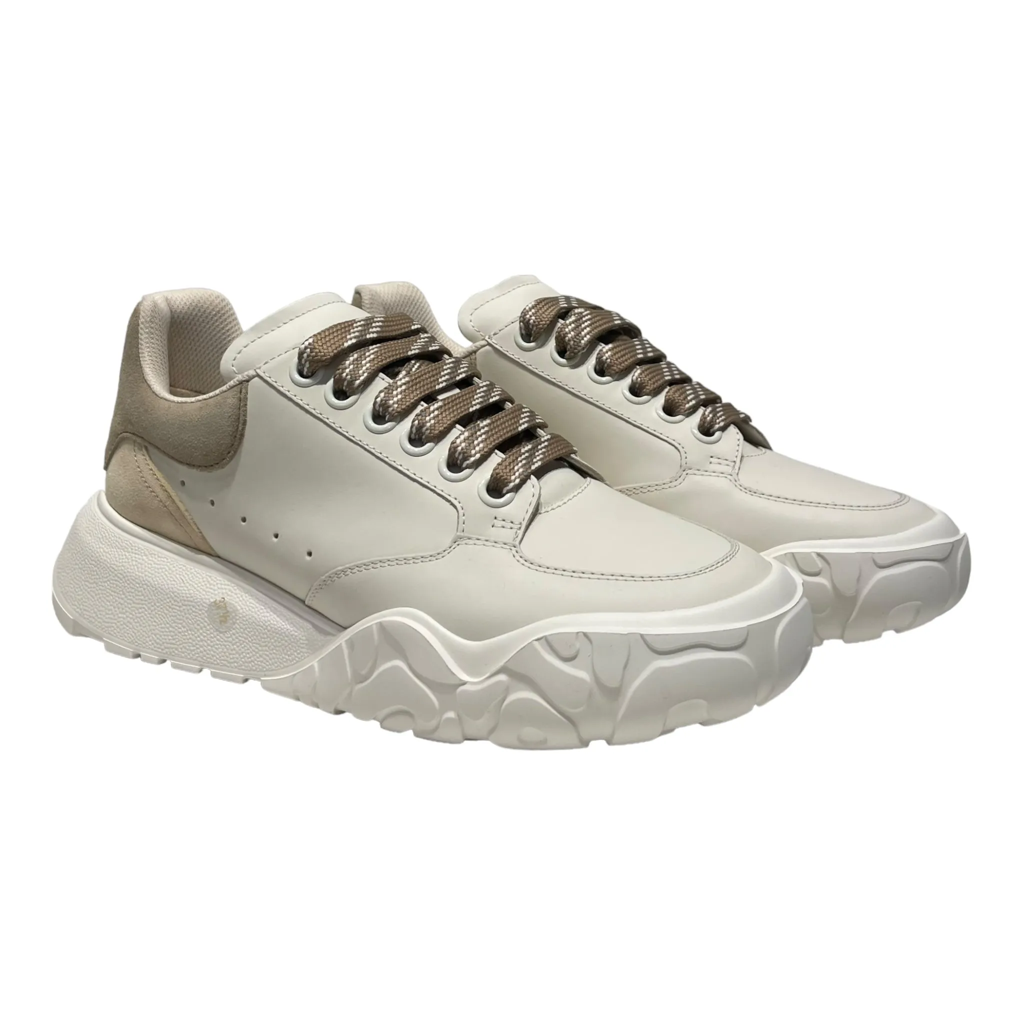 Alexander McQueen/Low-Sneakers/EU 37.5/Leather/WHT/