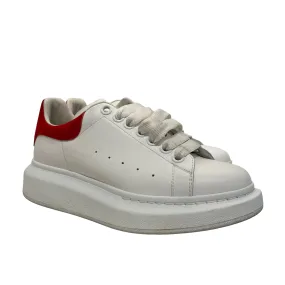 Alexander McQueen/Low-Sneakers/US 6/Leather/WHT/