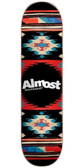 Almost Aztek HYB Skateboard Deck - Night - 8.0in