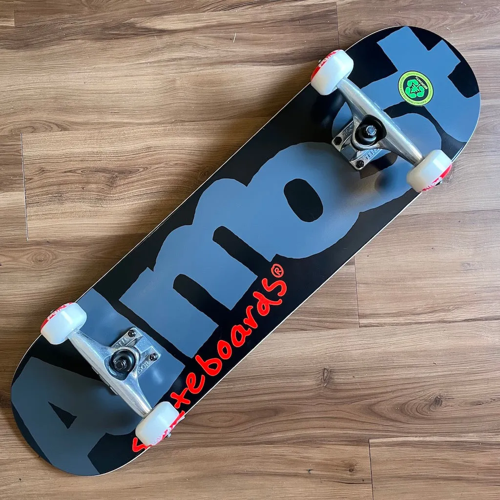 ALMOST - Logo Land Black 8.125" Complete Skateboard