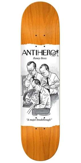 Anti-Hero Beres Science Achievement Skateboard Deck - Orange - 8.06in x 31.91in