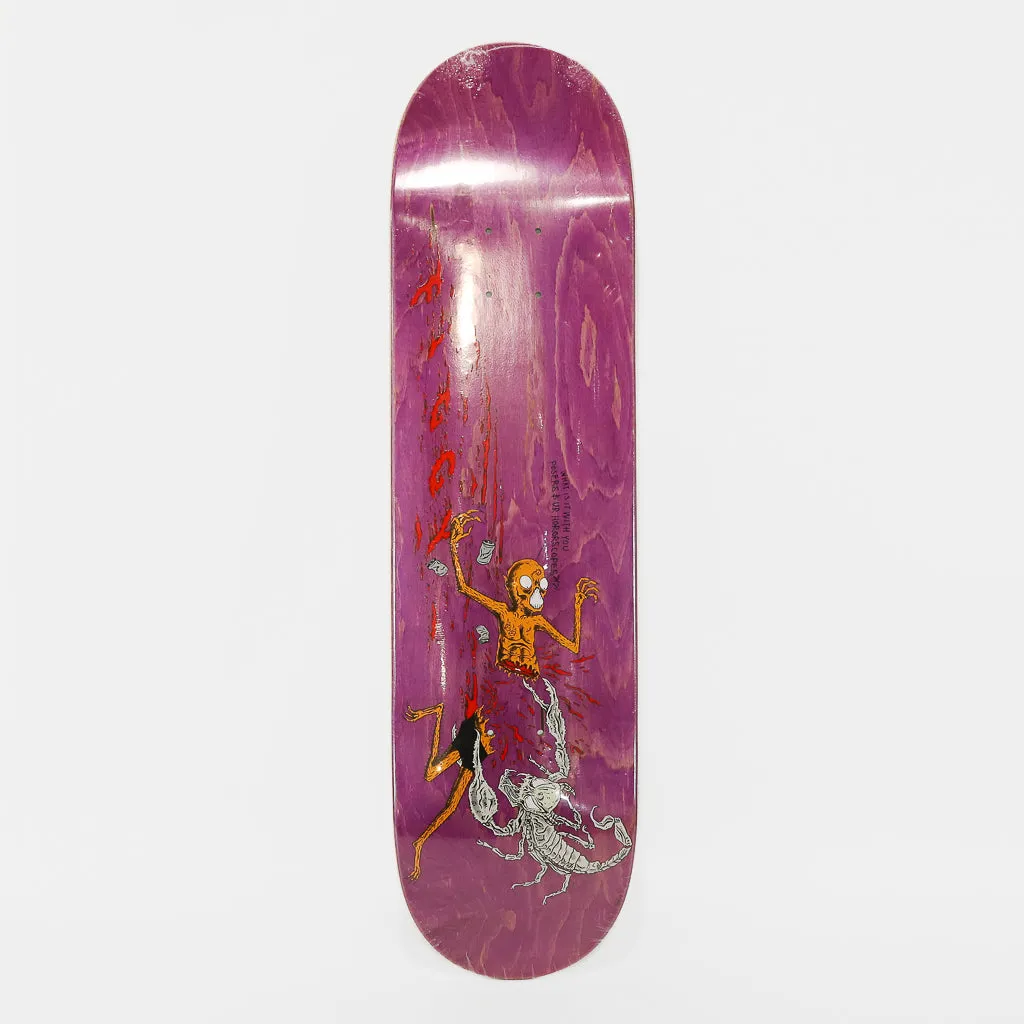 Baker Skateboards - 8.125" Figgy Wizardry Neckface Skateboard Deck (Various Stains)