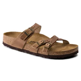 Birkenstock Women's Franca - Tobacco Brown Oiled Leather