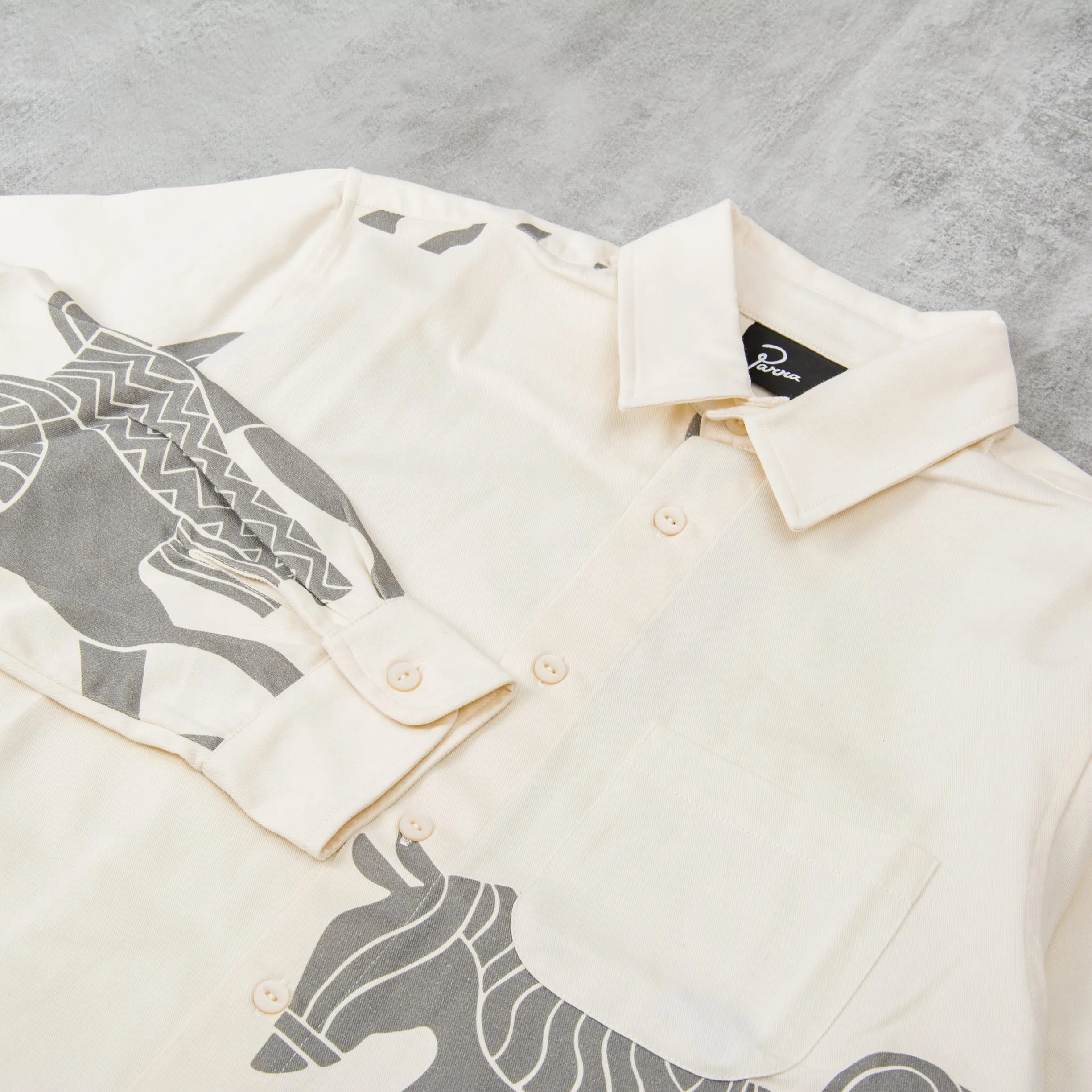 By Parra Repeated Horse Shirt - Off White