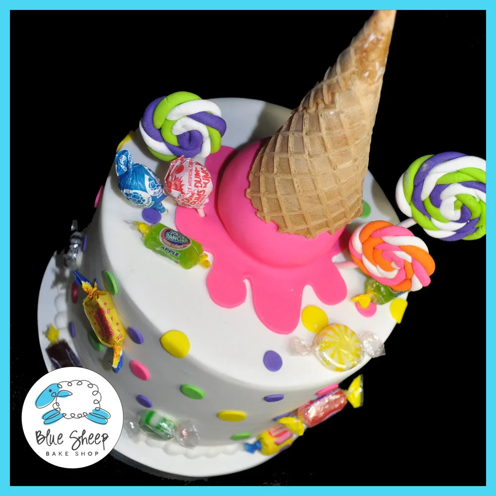 Candyland Birthday Cake Topper