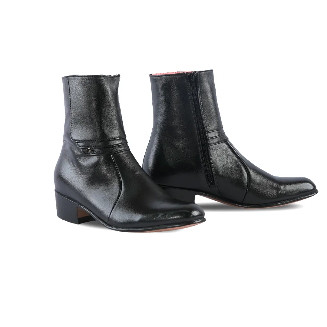 Classic Chelsea Boot Cabra Black E300