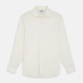 Cream Silk Weekend Fit Fairlight Shirt