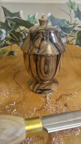 Decorative Hand Turned Lidded Box