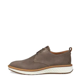 Ecco Men's ST. 1 Hybrid 3-Eyelet Derby Shoe (Dark Clay)