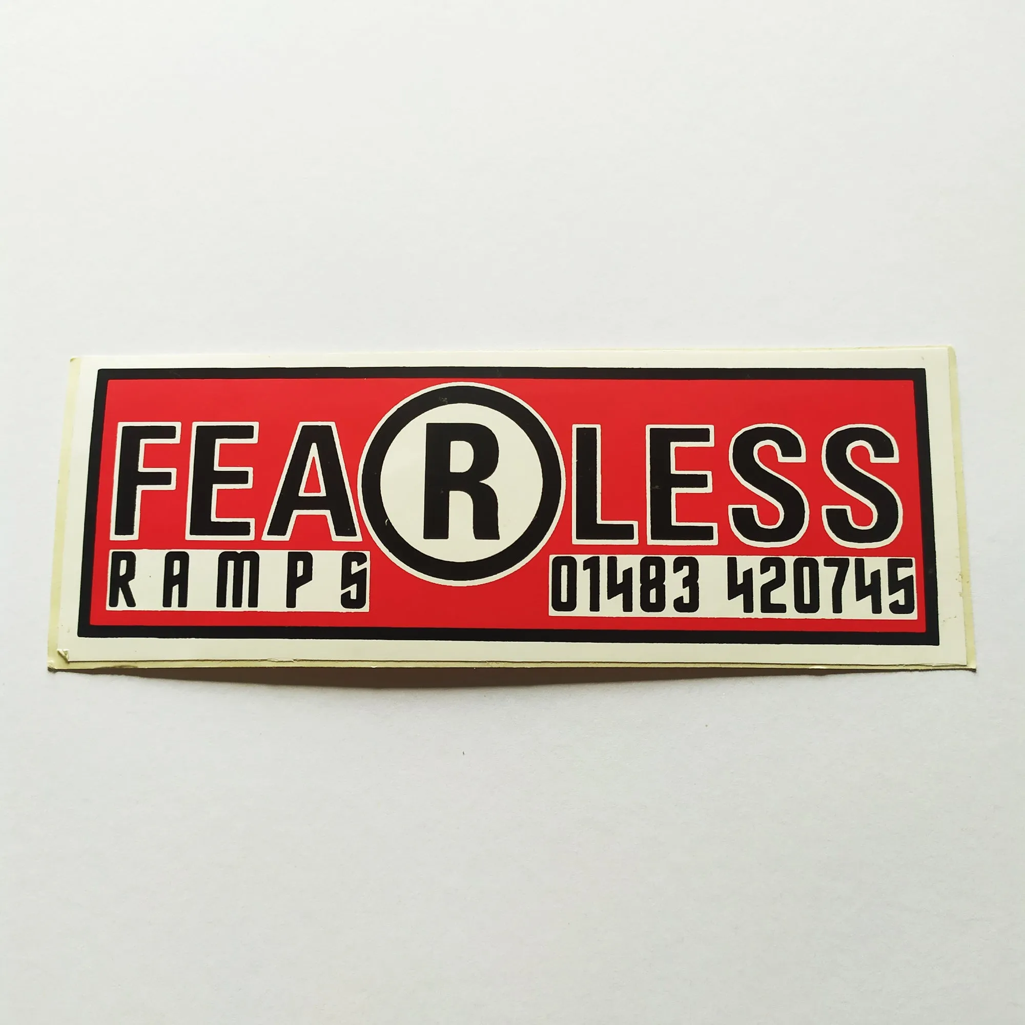 Fearless Ramps Skateboard Sticker