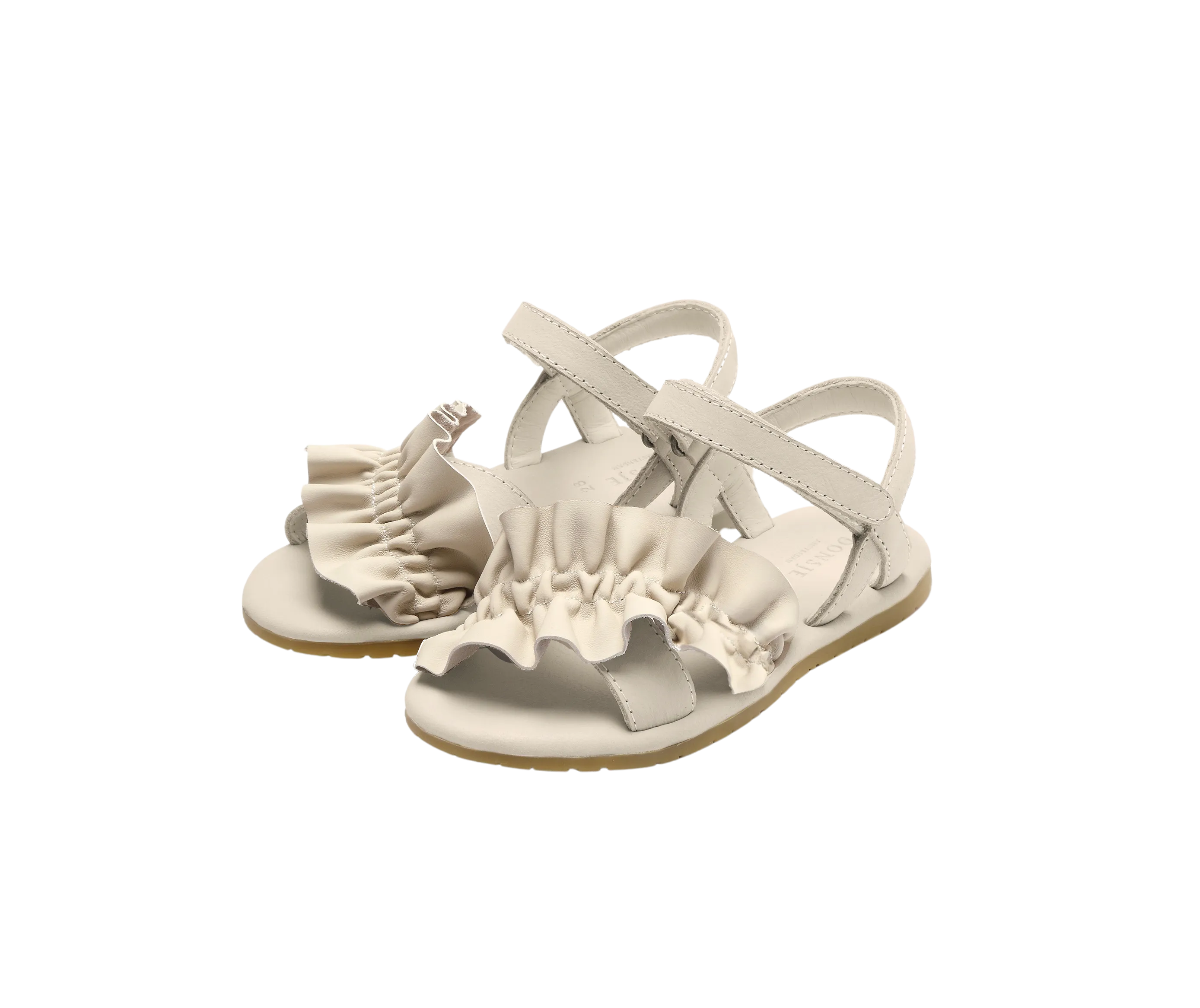 Fine Sandals | Ivory Leather