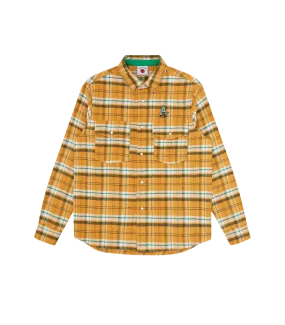 FLANNEL OVERSHIRT - YELLOW