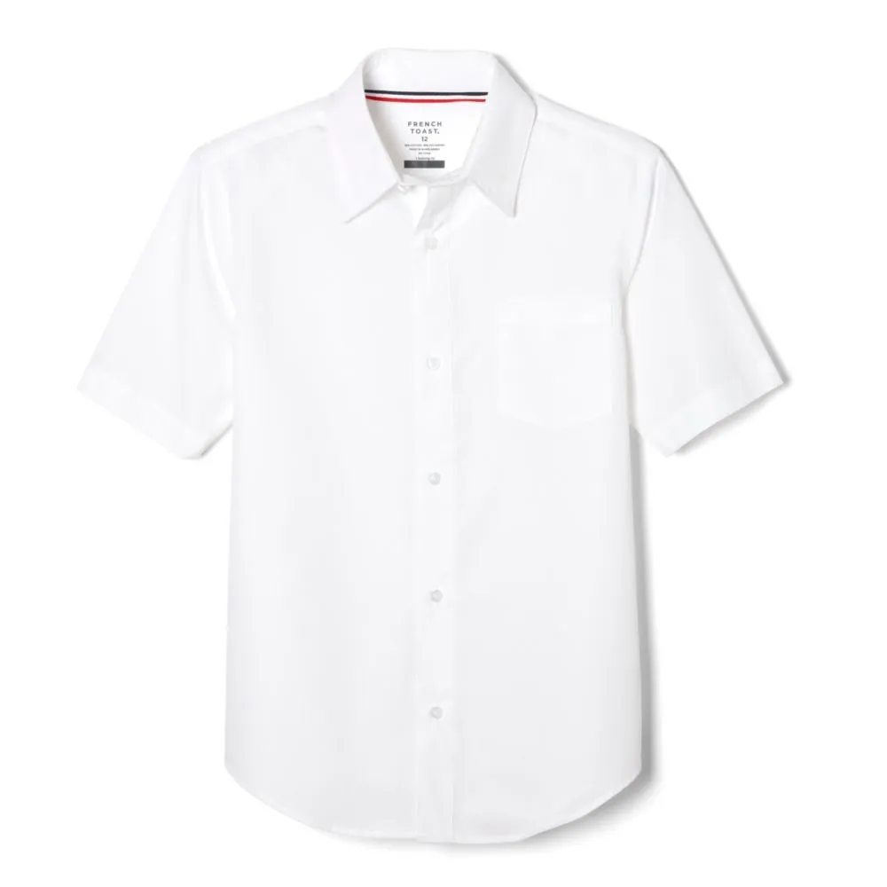 French Toast Boys Short Sleeve Oxford Shirt