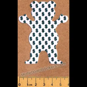 Grizzly Griptape Skateboard Sticker