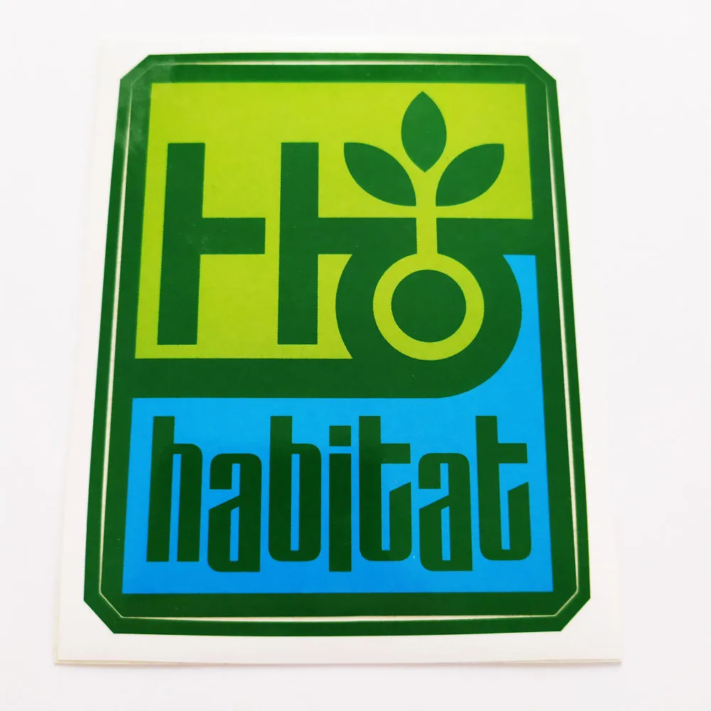 Habitat Skateboard Sticker