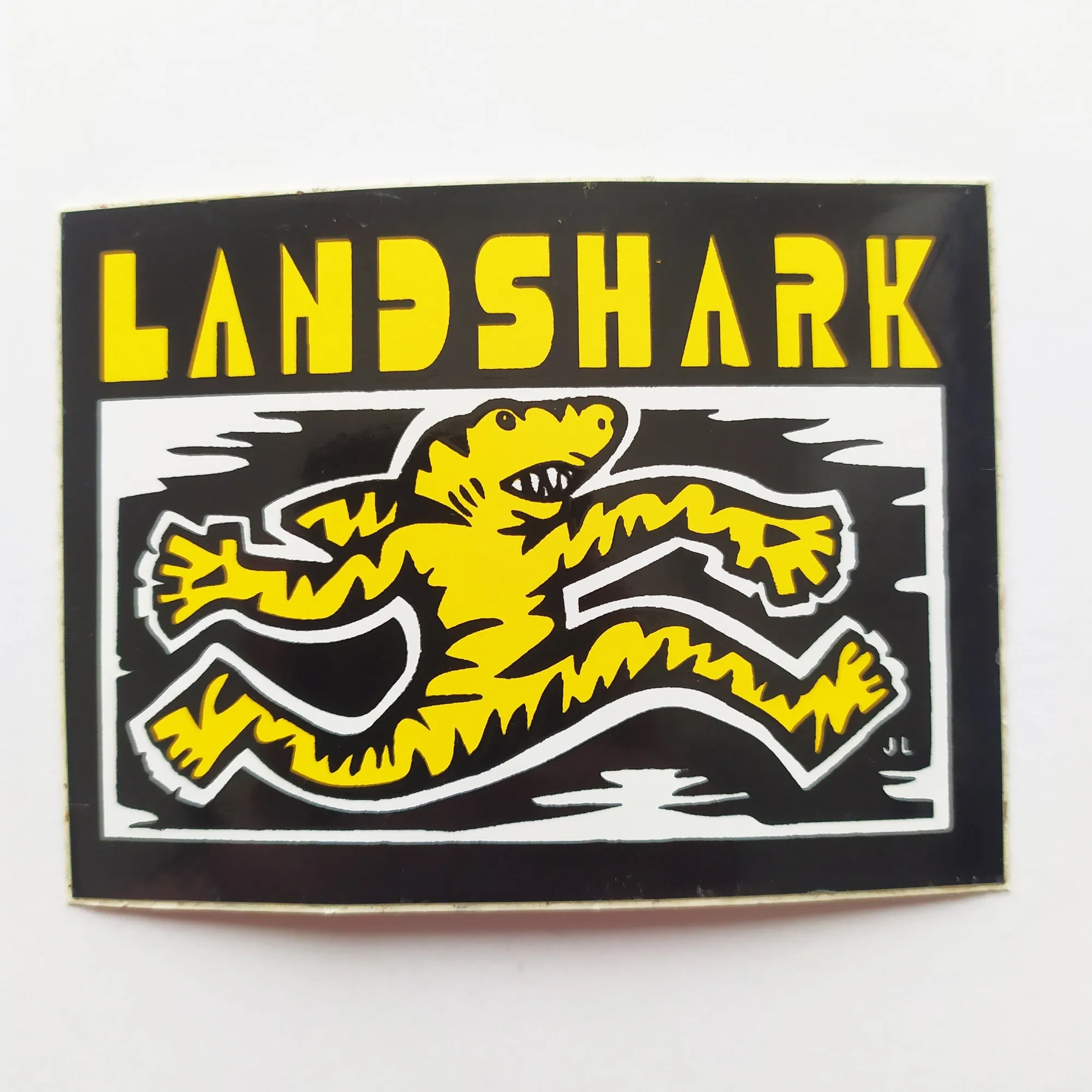 Land Shark Crew Skateboard Sticker - Sharkwalk