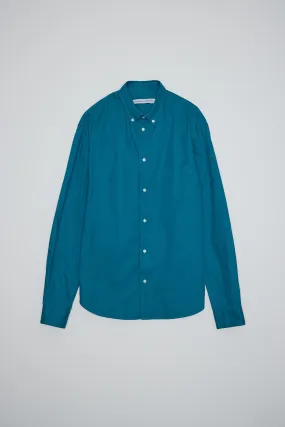 NS1190-60 Japanese Washed Oxford in Teal