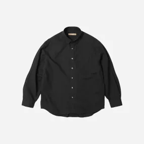 OG OXFORD OVERSIZED SHIRT - BLACK