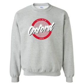 Oxford, Ohio Circle Logo Crewneck Sweatshirt