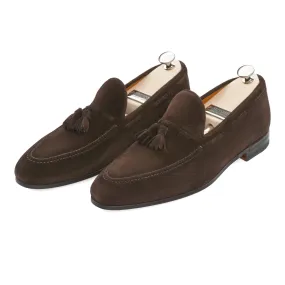 "Conte Max" Suede Loafer with a Hand-Stitched Apron