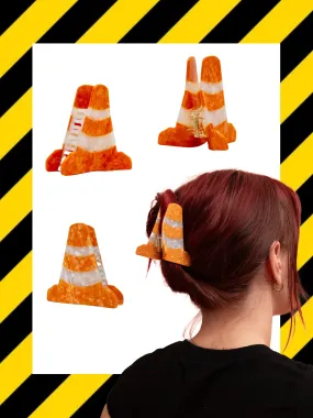 Safety Cone Hair Claw