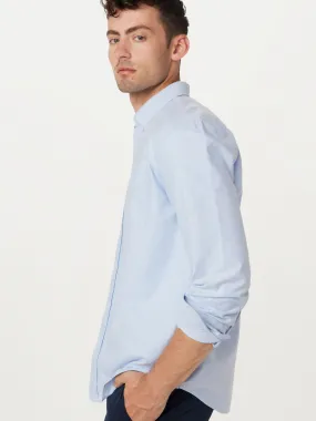 The Jasper Oxford Shirt in Medium Blue