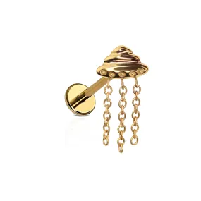 UFO Flat Back Stud