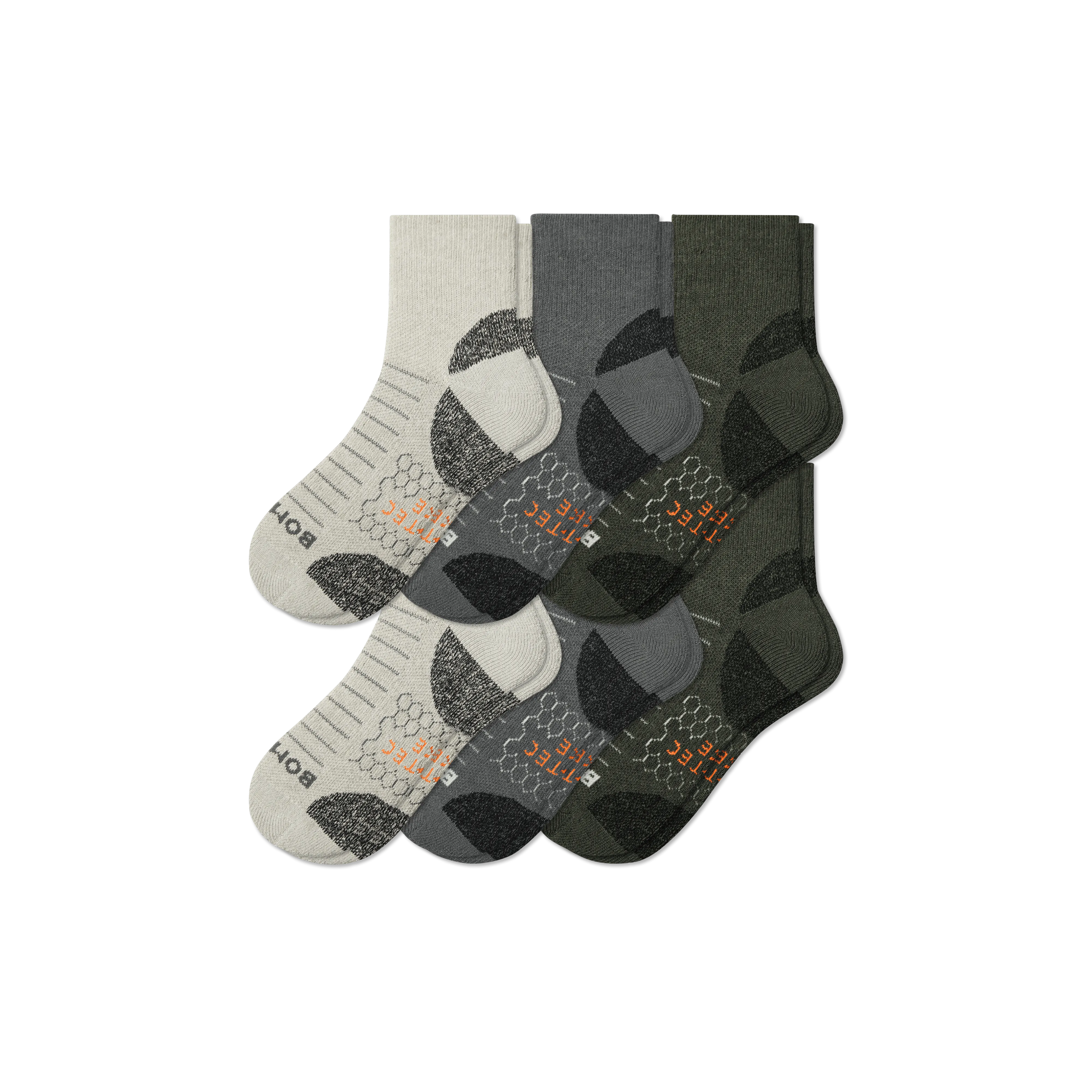 Women's Hiking Quarter Sock 6-Pack